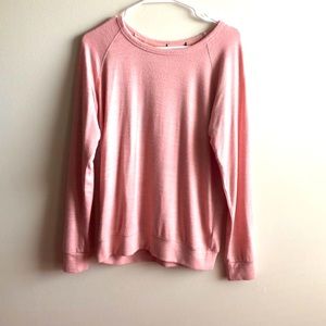 Comfortable, pink sweater!